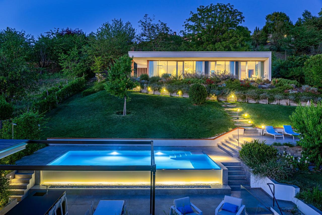 Villa Anna, Luxury And Private Pool Alba  Exterior foto
